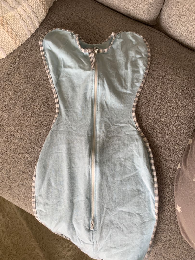 Lionbear zip swaddle, Babies & Kids, Babies & Kids Fashion on Carousell