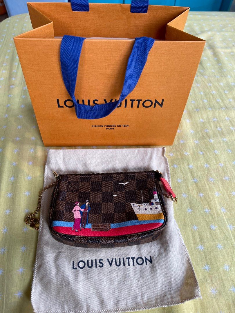 Louis Vuitton Mini Pochette Limited Damier Ebene (Category: Luxury Bags & Wallets) located in Puerto Princesa. Submitted by eds.raps (Listing ID 1195822993, Image 1). Description: Unused mini pochette limited edition Damier Ebene Message for more details ETA Jun. 2 Please send your order til May 31, 2024 Layaway accepted.