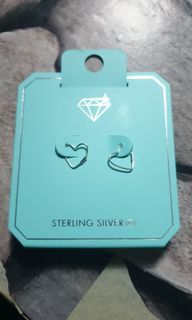 Lovisa Earrings Heart Shaped 925 Sterling Silver
