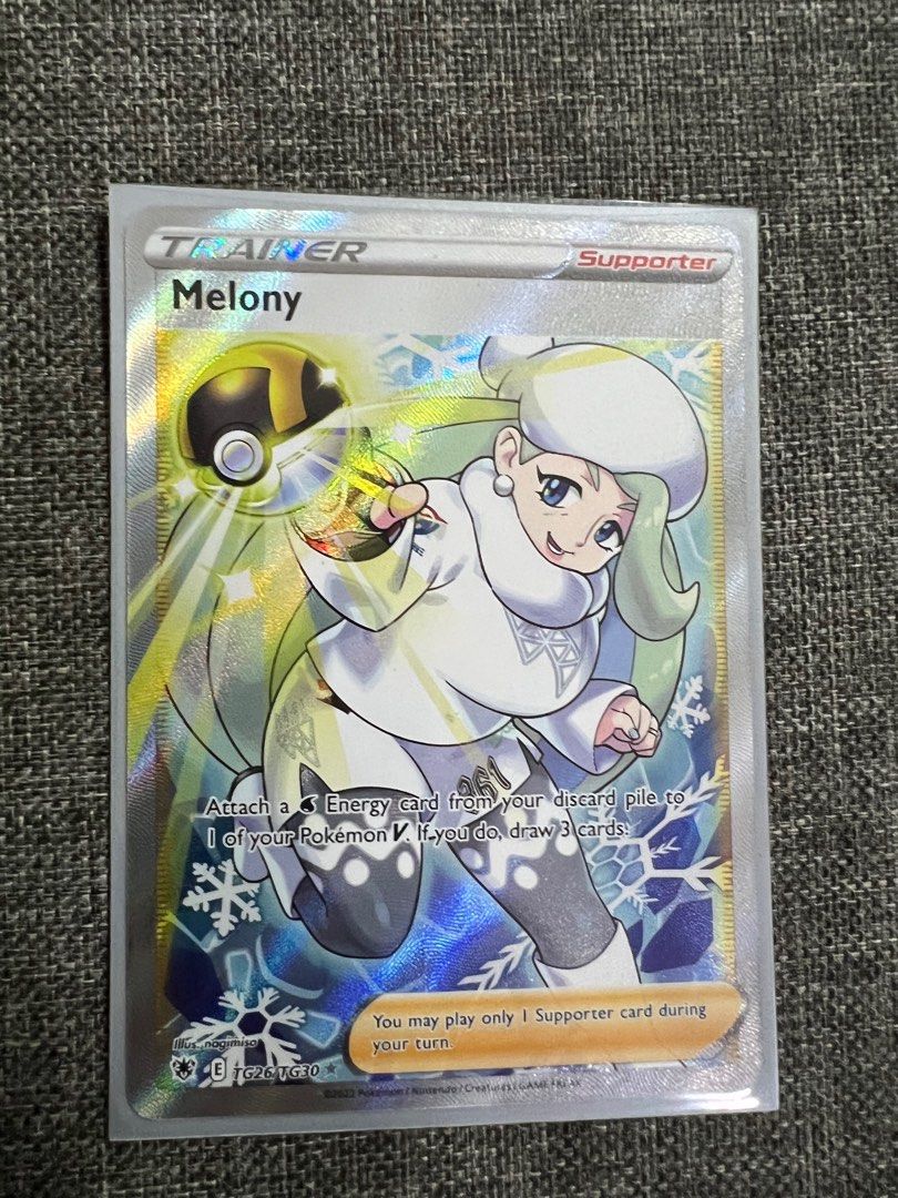 Melony Trainer Pokemon Card Hobbies Toys Toys Games On Carousell