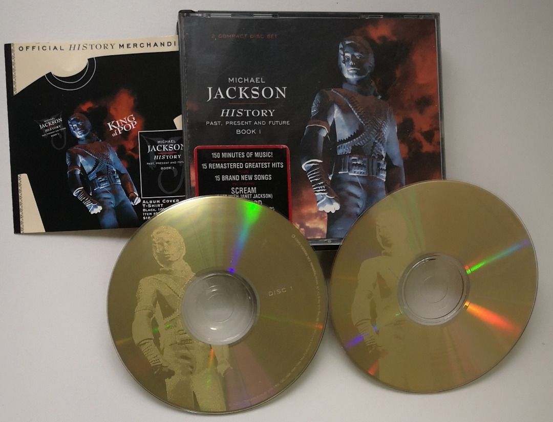 Michael Jackson - HIStory: Past, Present and Future, Book I (2 CD ...