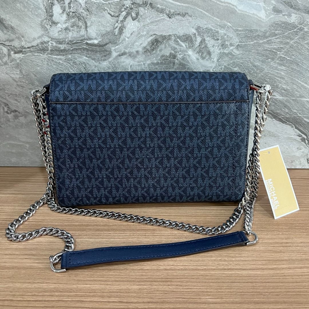 Michael kors navy blue crossbody bag online