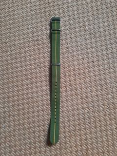Military watch strap 18mm