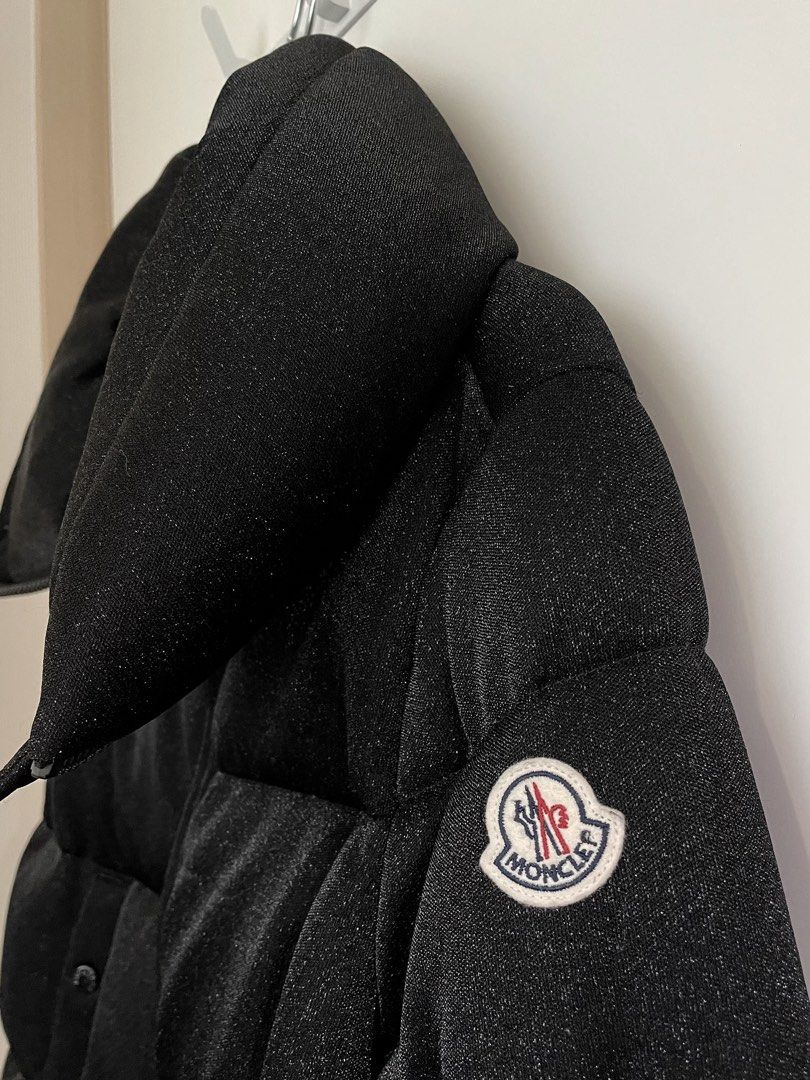 MONCLER Bandama Maxi Collar Shimmer Down Jacket Carousell