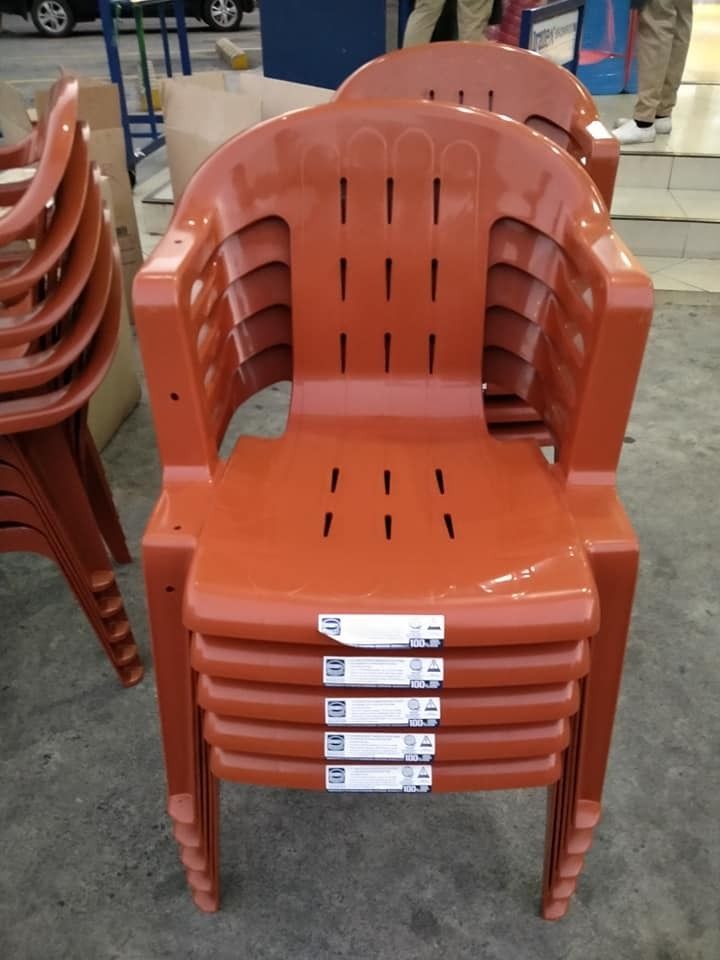Monoblock School arm chairs, Furniture & Home Living, Furniture, Chairs