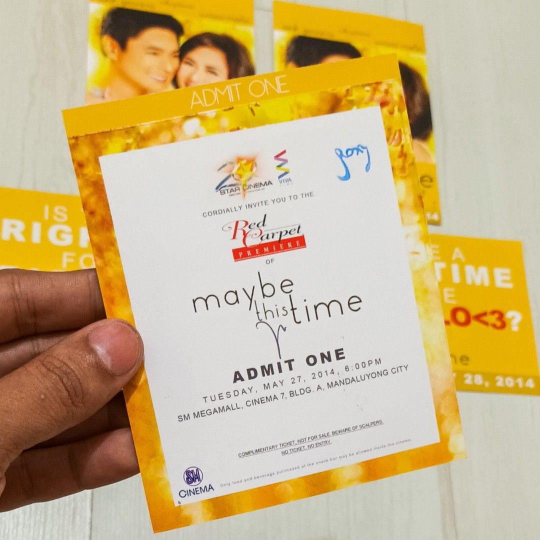 PINOY MOVIE THEATER POSTER (3 PCS) + RED CARPET PROMO MINI POSTERS (4