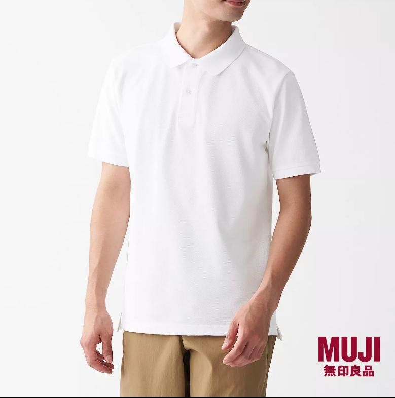 Muji polo tee cheap