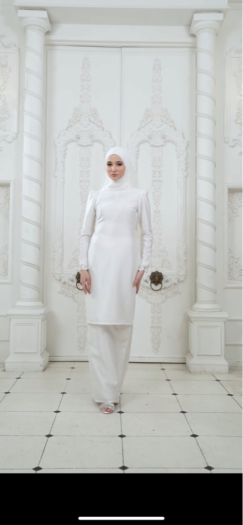 Bride Fedora Wanzar, Women's Fashion, Muslimah Fashion, Baju Kurung ...