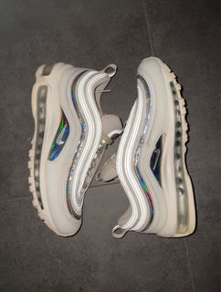 Nike Air Max 97 White Metallic Reflective Women s Fashion