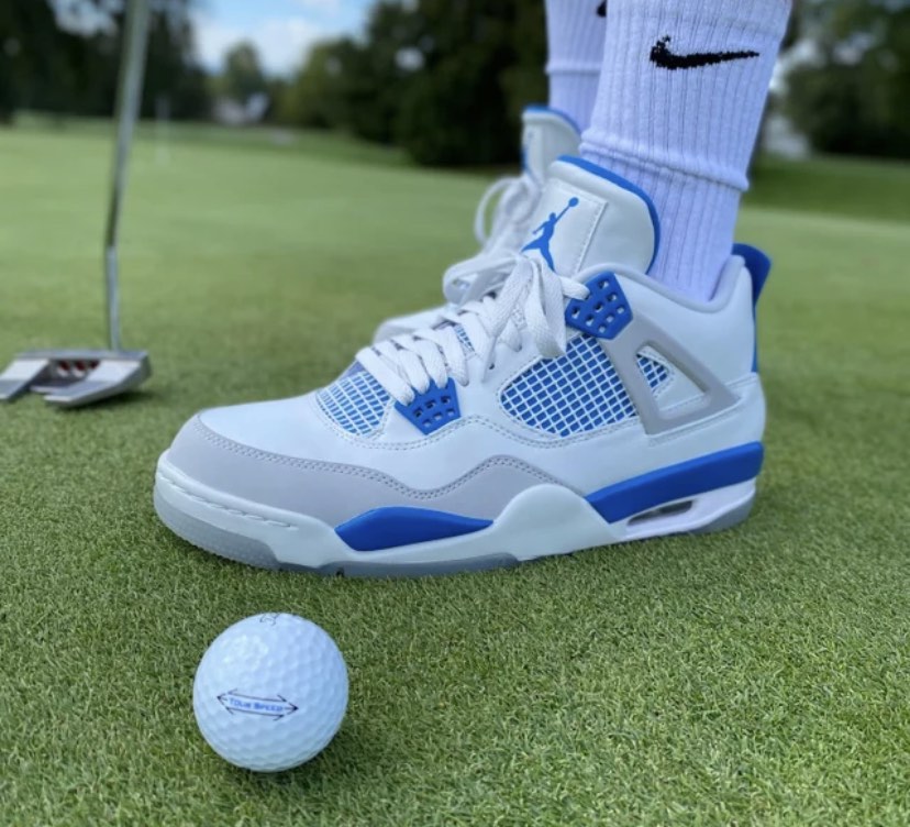 NIKE JORDAN MILITARY BLUE GOLF SHOE FOR SALES!!!, Sports Equipment