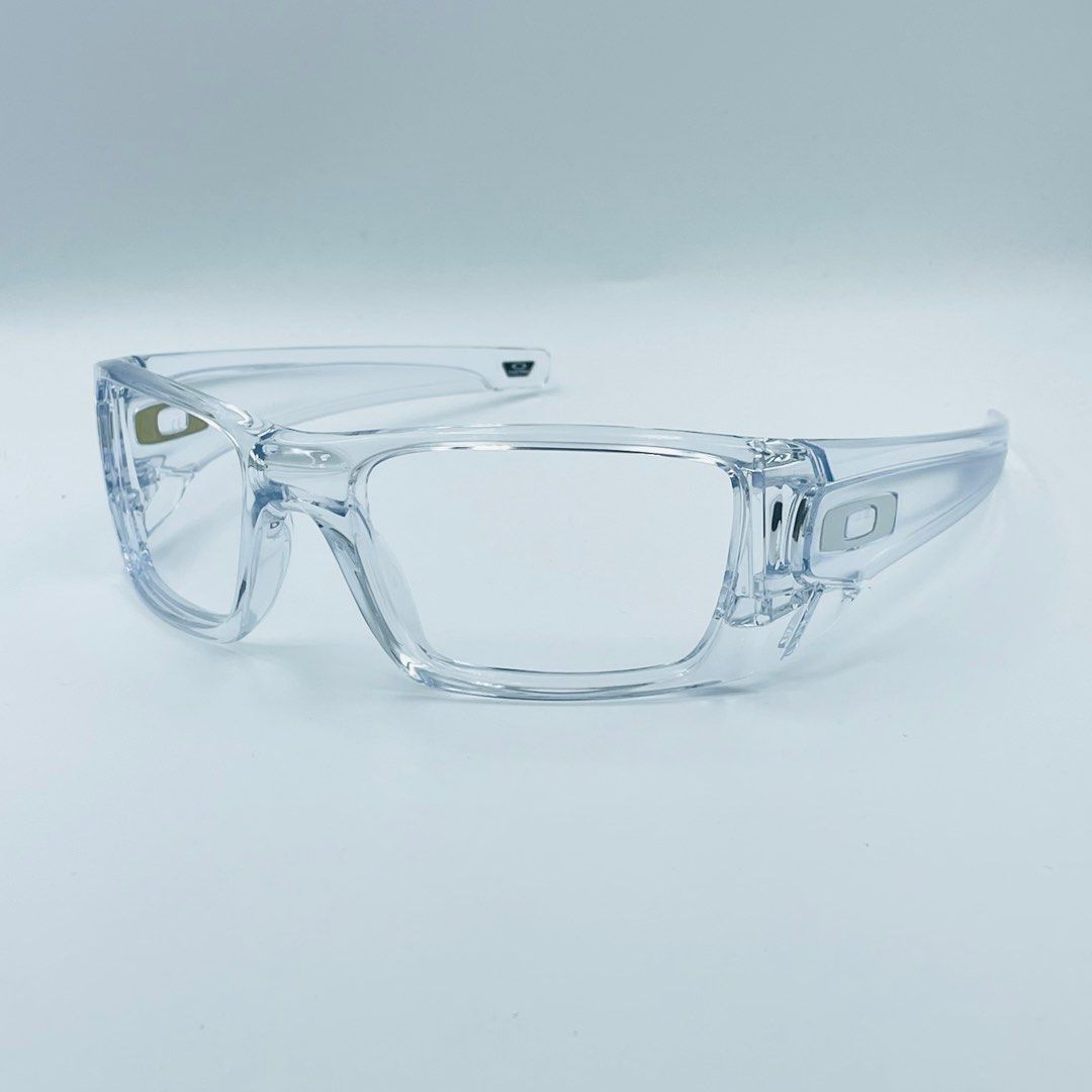 Oakley Fuel Cell Polished Clear White logo frame only Men s