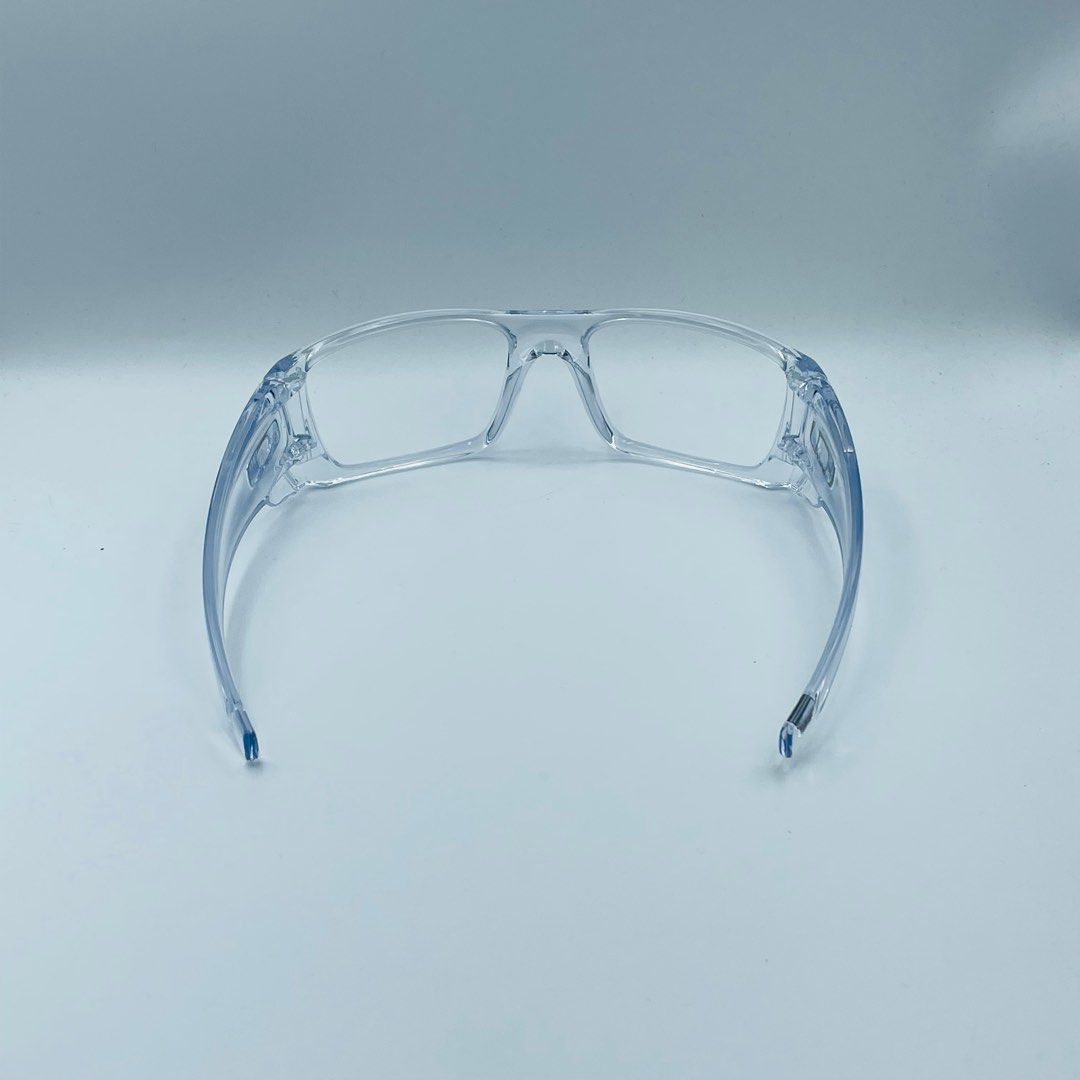 Oakley Fuel Cell Polished Clear White logo frame only