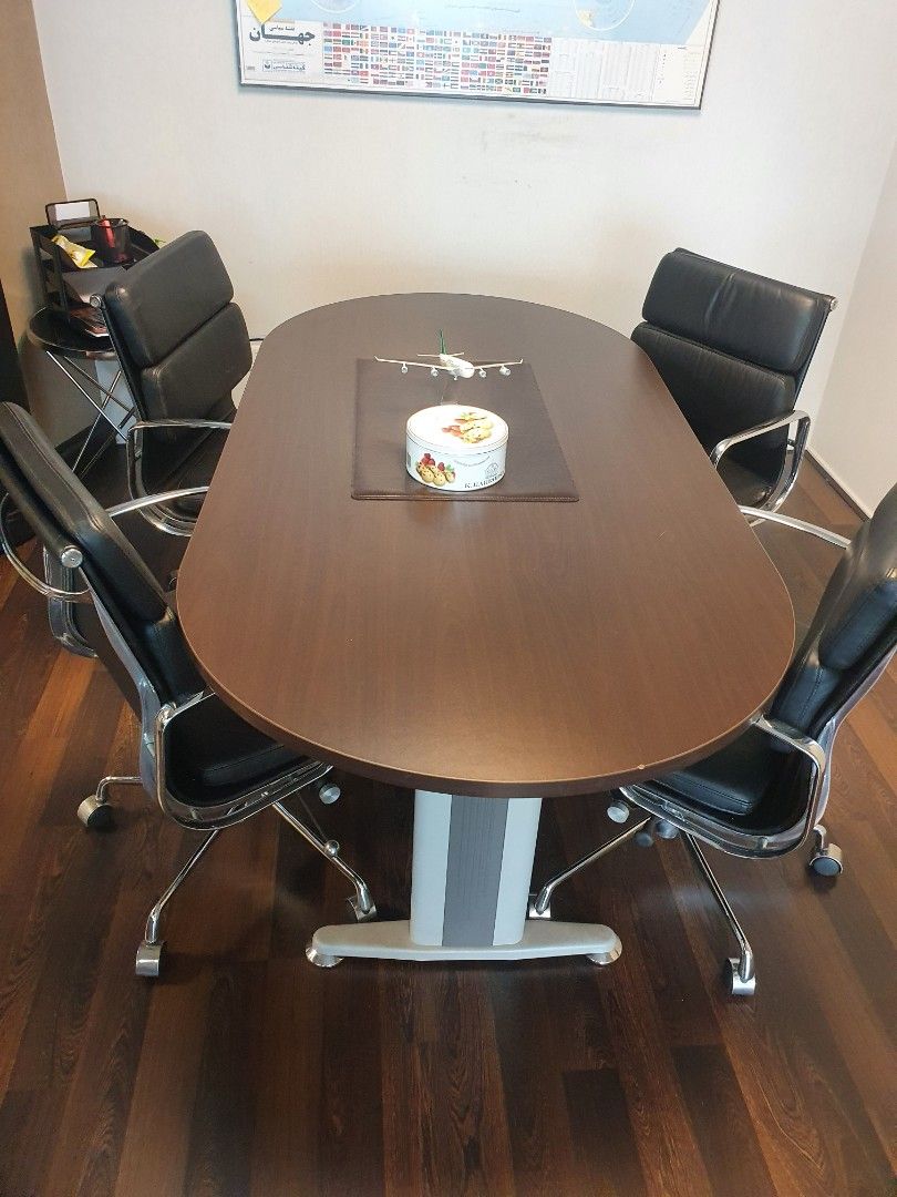 Office conference table, Furniture & Home Living, Furniture, Tables