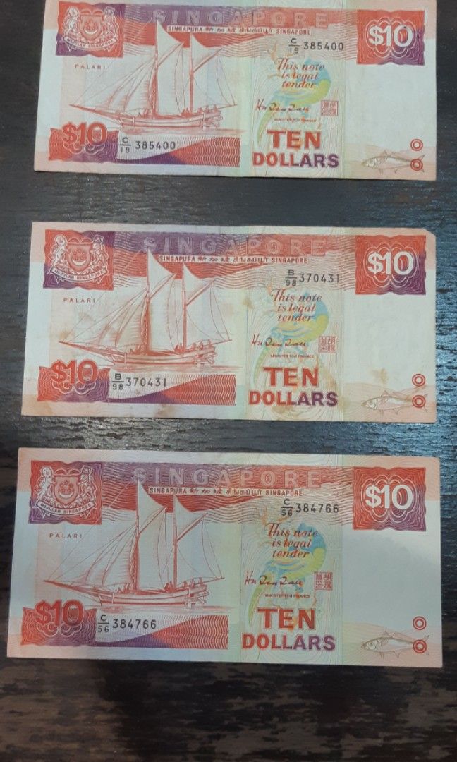 Old Singapore Dollar Notes 10 Sgd Hobbies Toys Collectibles Old Singapore Dollar Notes 10 Sgd Hobbies Toys Collectibles