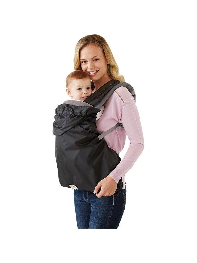 Blanket cover store for baby carrier