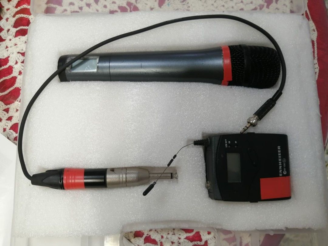 Per day rent rental sennheiser wireless microphone skm100 ek100, Audio