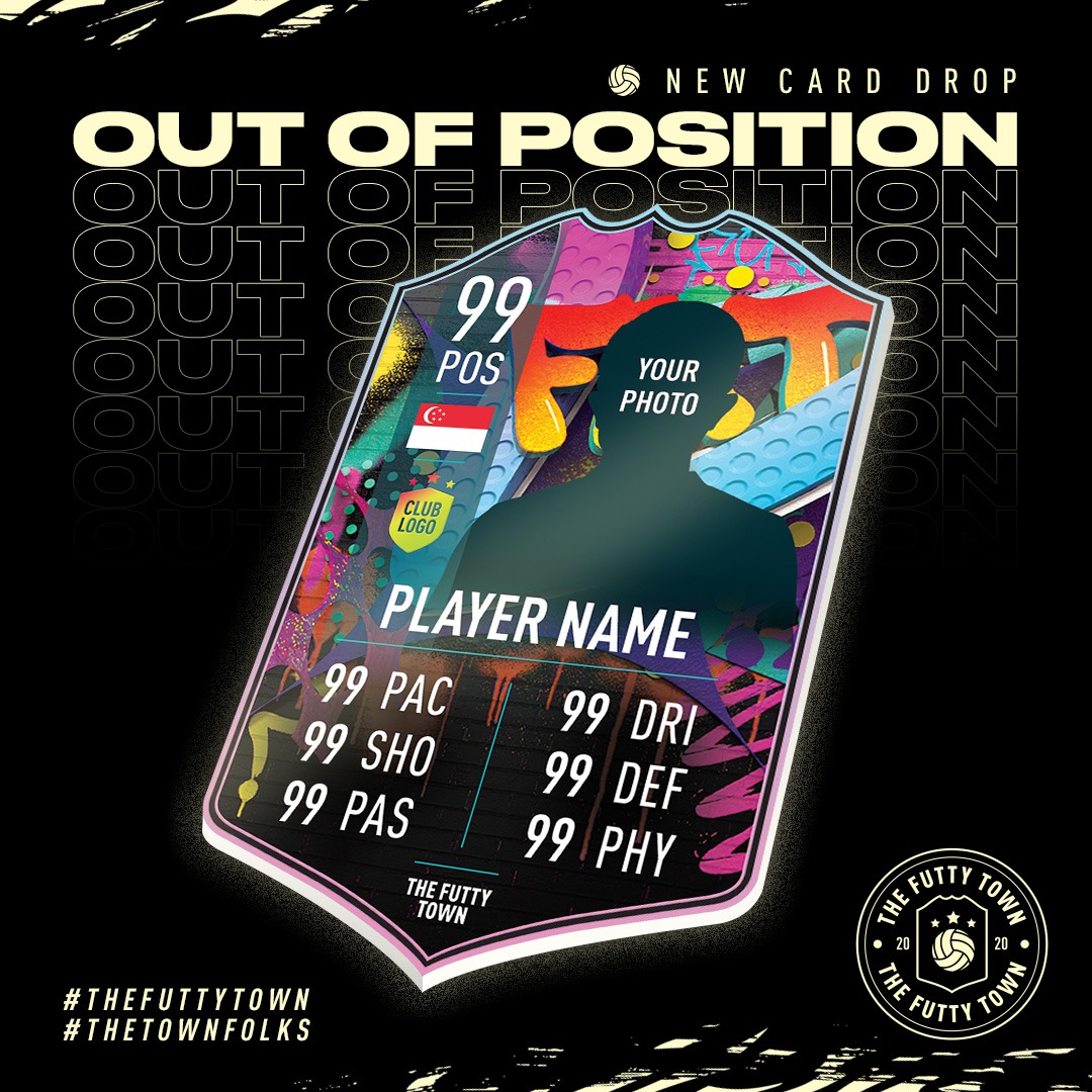 Personalised Fifa Ultimate Team Card, FUT 23 Custom Printed Foamex Card  Icon etc
