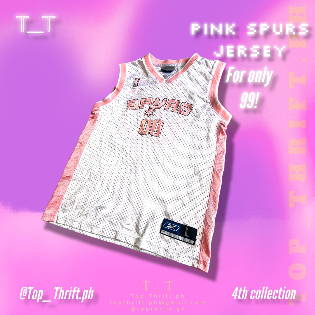 Spurs pink jersey store