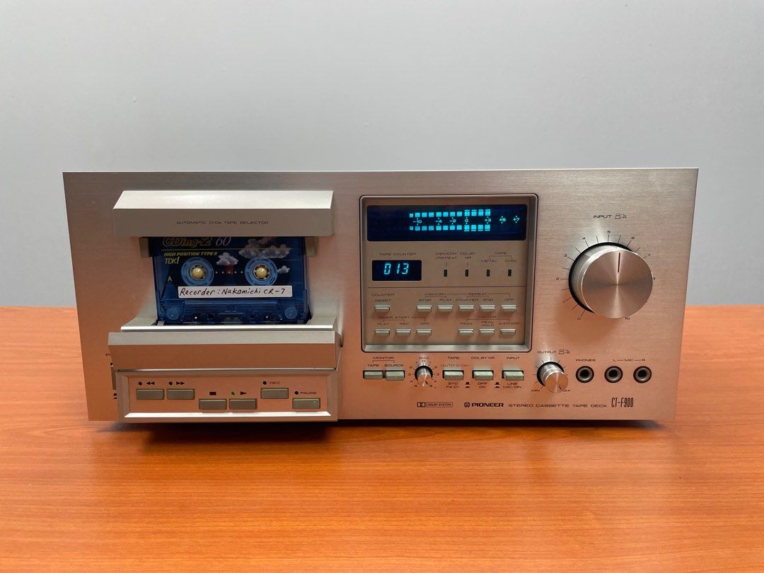 PIONEER CT F600 Set Cinghie Top Europee Piastra Registratore Cassette New Ctf600 EUR 18,95 - IT - Foto 5