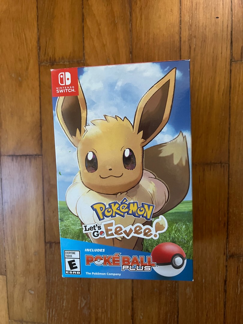 Let's go outlet eevee pokeball plus
