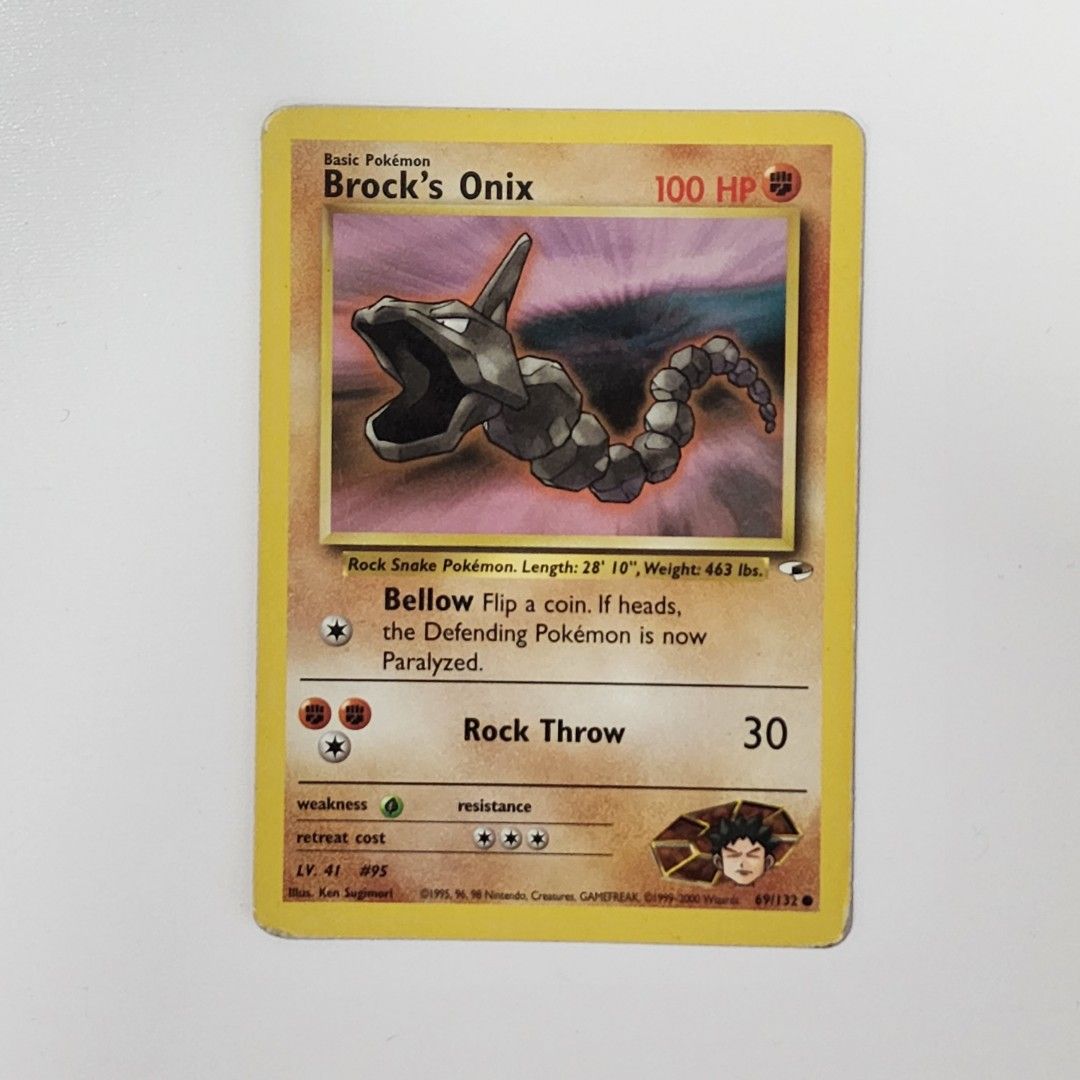 Pokemon TCG Vintage Card 1999-2000 Year Team Brock, Hobbies & Toys, Toys & Games on Carousell Pokemon TCG Vintage Card 1999-2000 Year Team Brock, Hobbies & Toys, Toys & Games on Carousell