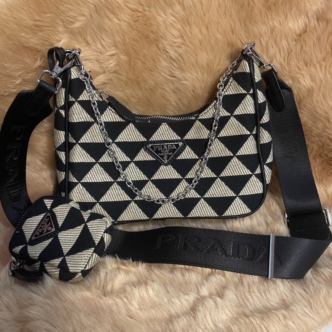 Prada symbole hobo Women s Fashion Bags Wallets Cross body
