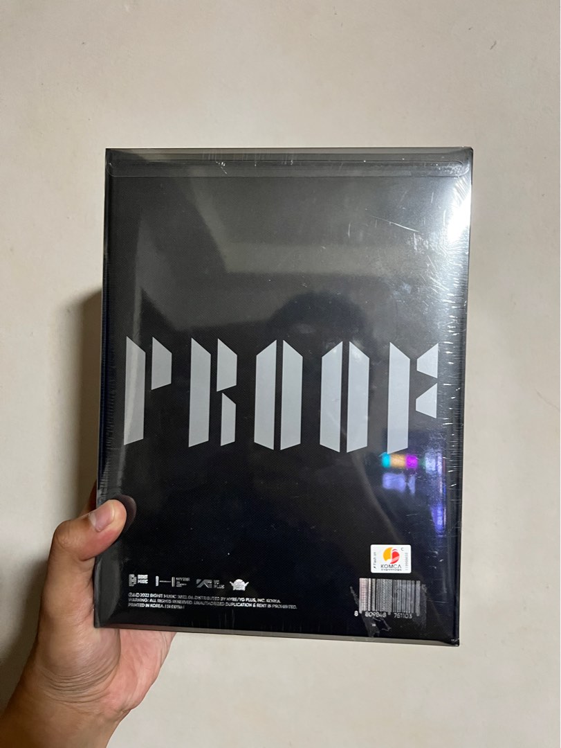 PROOF ALBUM BY BTS, Hobbies & Toys, Memorabilia & Collectibles, K-Wave ...