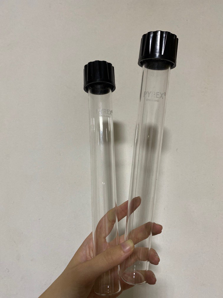 Pyrex large test tube with cap, Furniture & Home Living, Kitchenware