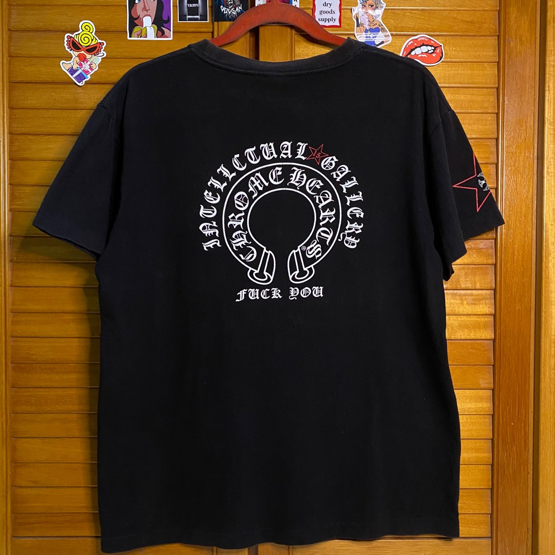 CHROME HEARTS インテレクチュアルギャラリーコラボロンティー
