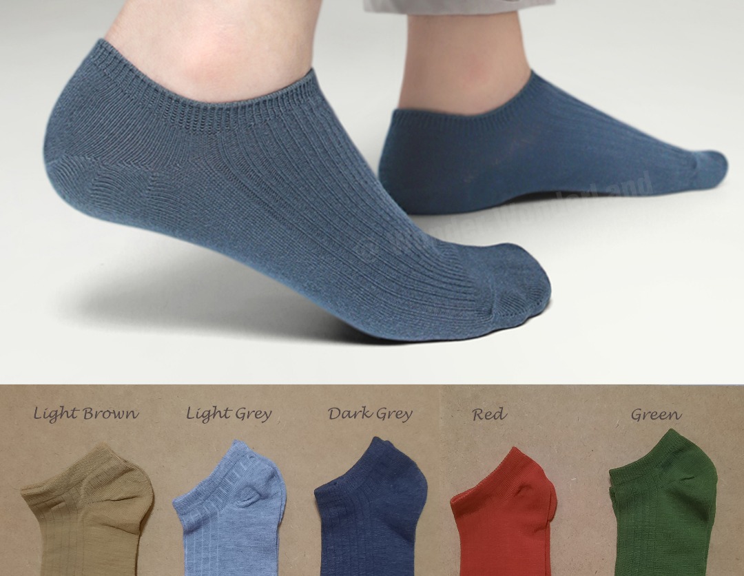 [ReadyStock & FreeDelivery] MEN Casual Ankle Socks , Men's Fashion ...
