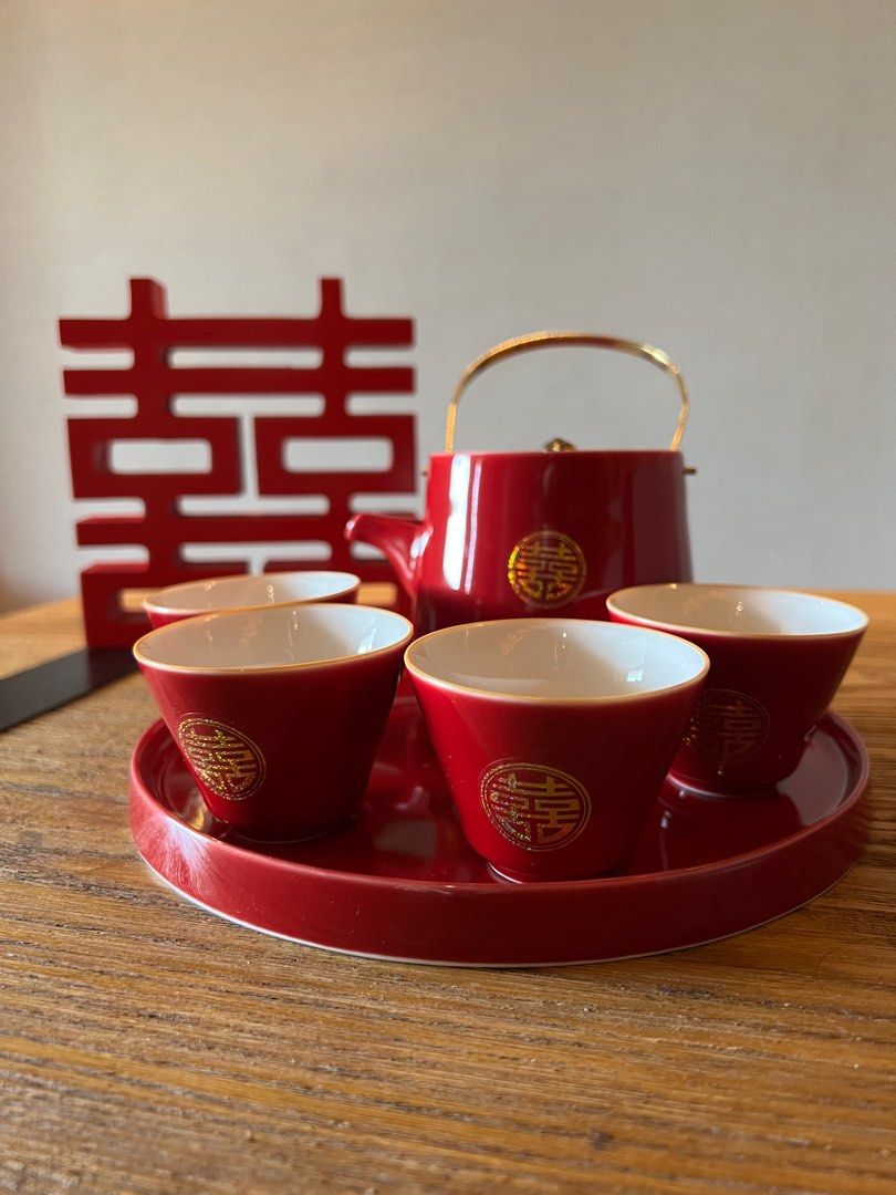 RENT Wedding Tea Ceremony Set, Furniture & Home Living, Kitchenware