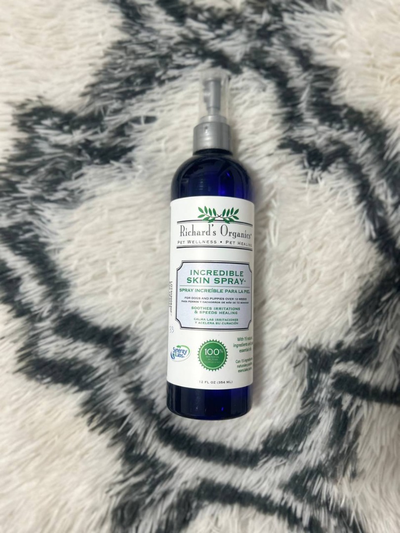 Richard's organics incredible skin spray for dogs cheap