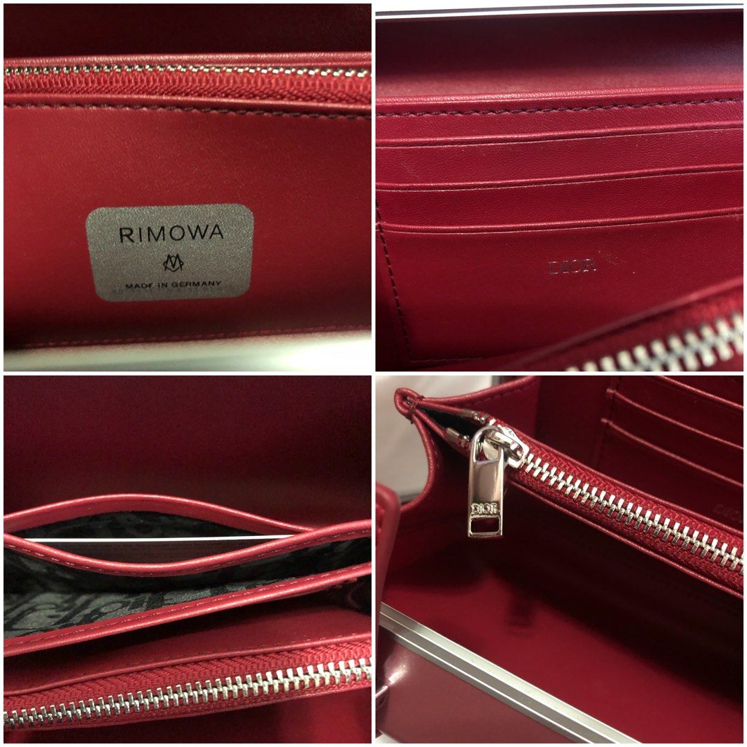 X Rimowa Silver Personal Clutch On Strap Bag main image 1