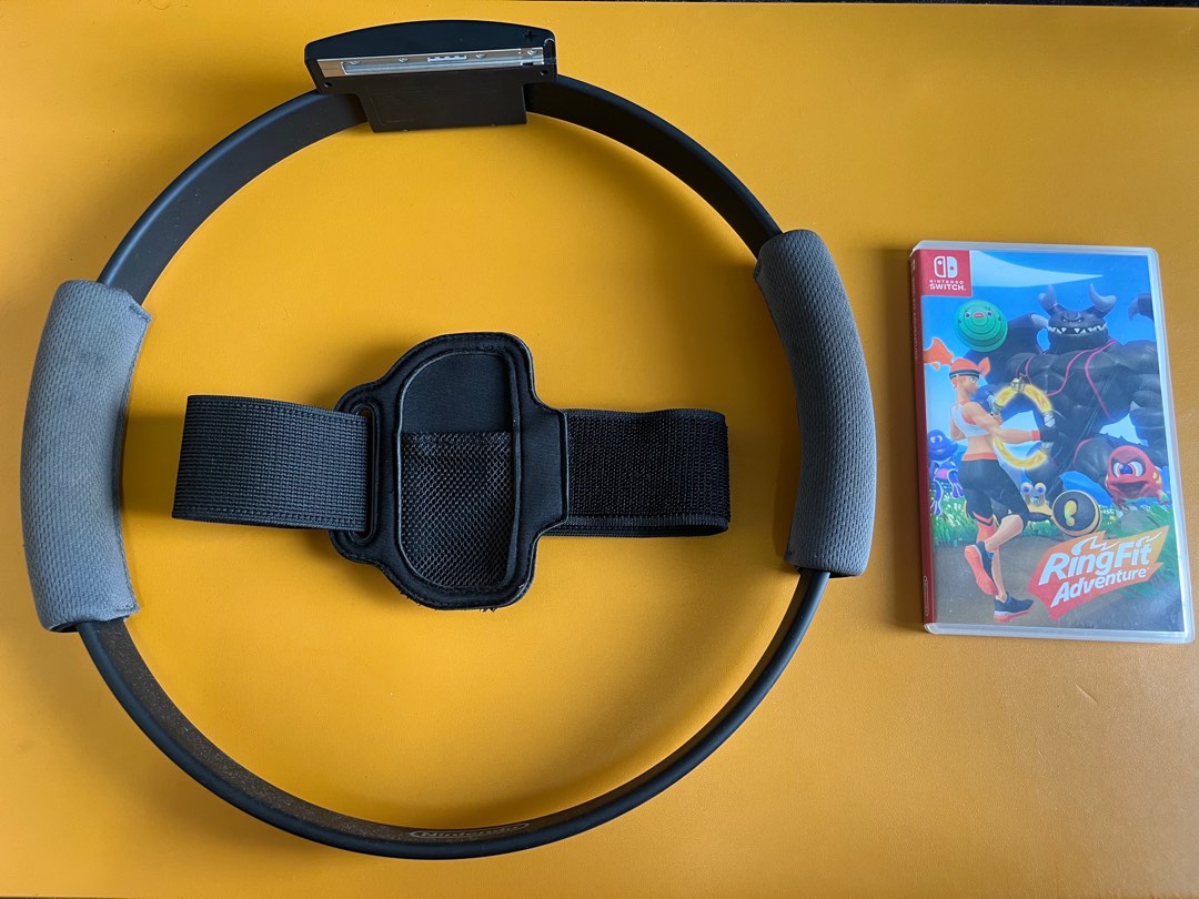 Ring Fit Adventure for the Nintendo Switch, Video Gaming, Video Games
