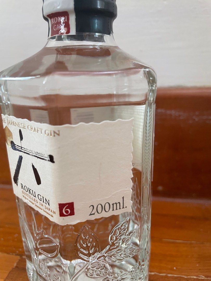 Roku Gin Mini 200ml, Food & Drinks, Alcoholic Beverages on Carousell