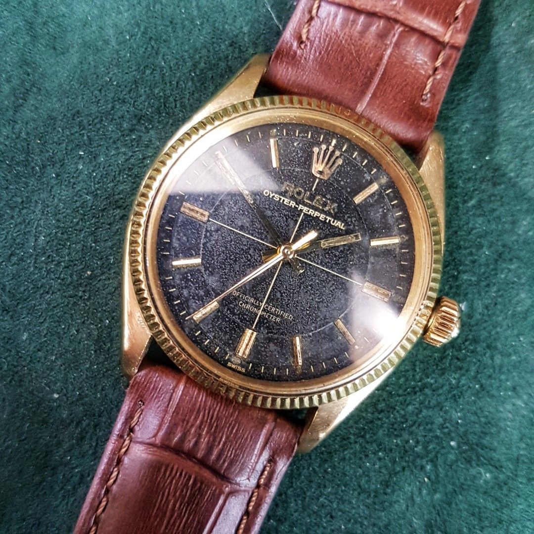 Rolex 6567 Oyster Perpetual 18k Gold No Date (1960), Luxury, Watches on ...