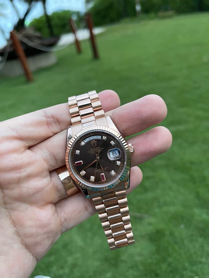 Rolex day store date ruby