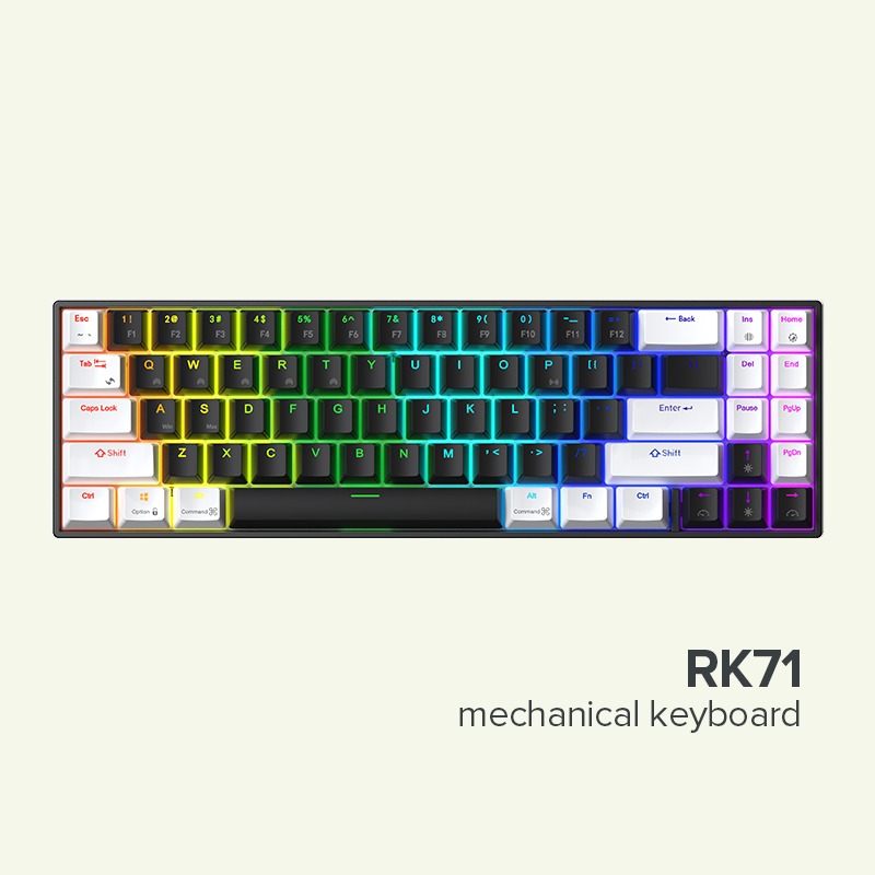 Royal Kludge RK71 Mechanical Keyboard, Computers & Tech, Parts ...