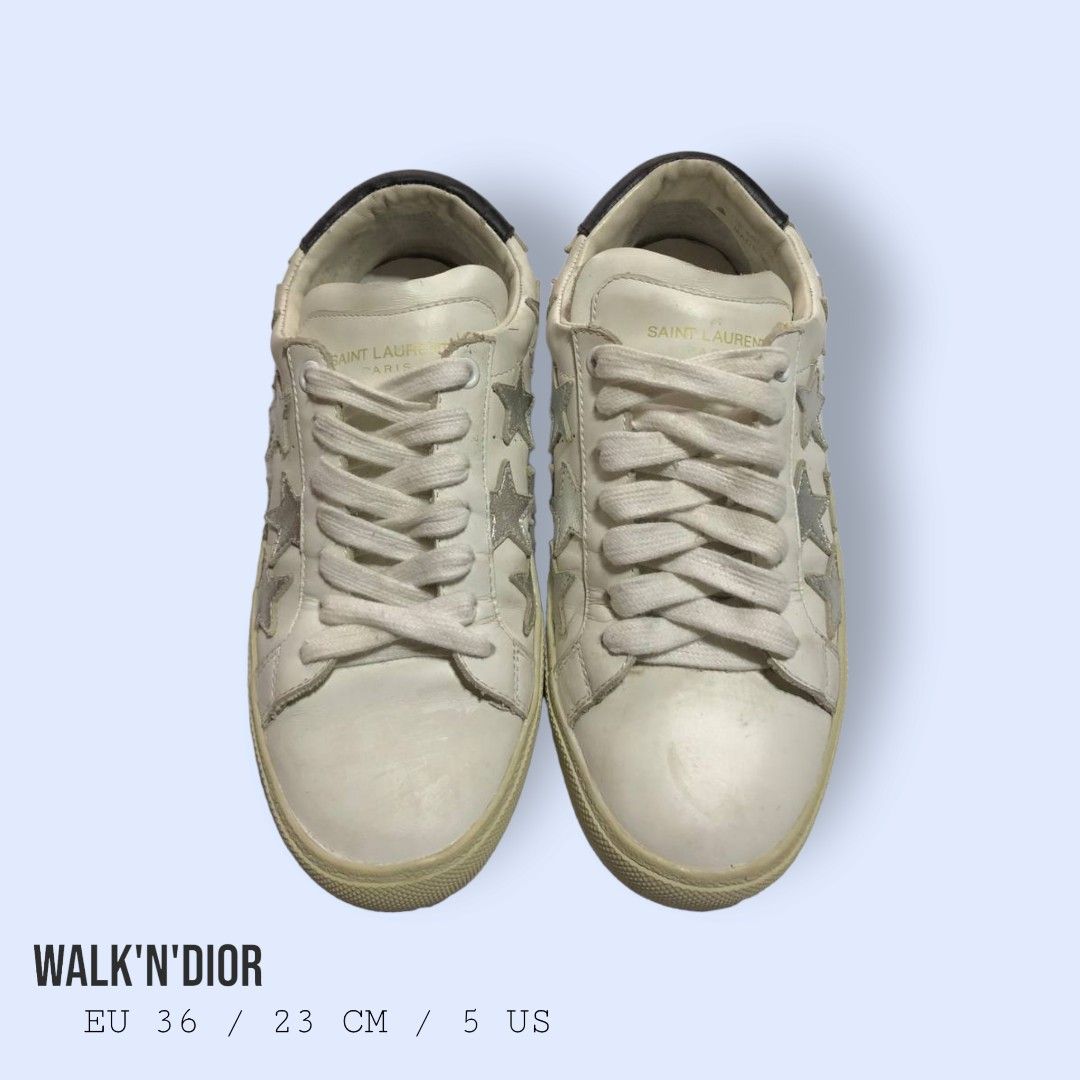 Saint Laurent Court Classic Low top Sneaker Women #39 s Fashion Footwear