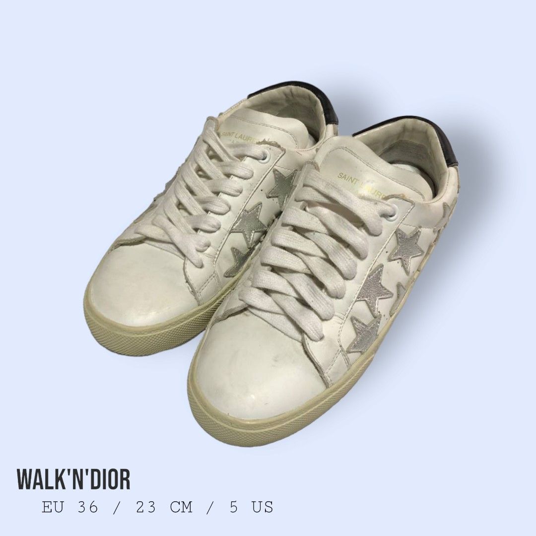 Saint Laurent Court Classic Low top Sneaker Women #39 s Fashion Footwear