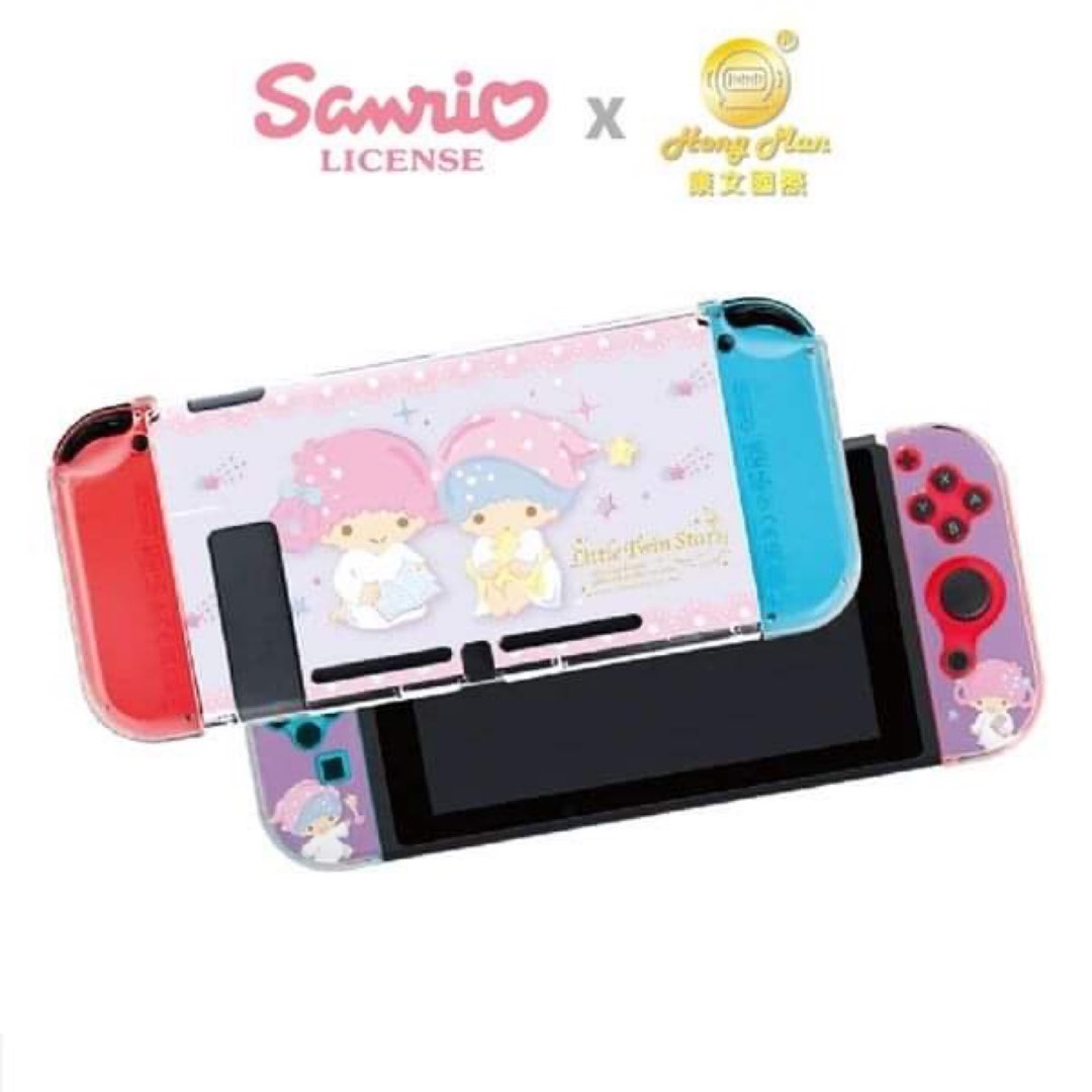 Sanrio Little Twin Stars Hello Kitty Nintendo Switch Case, Video Gaming