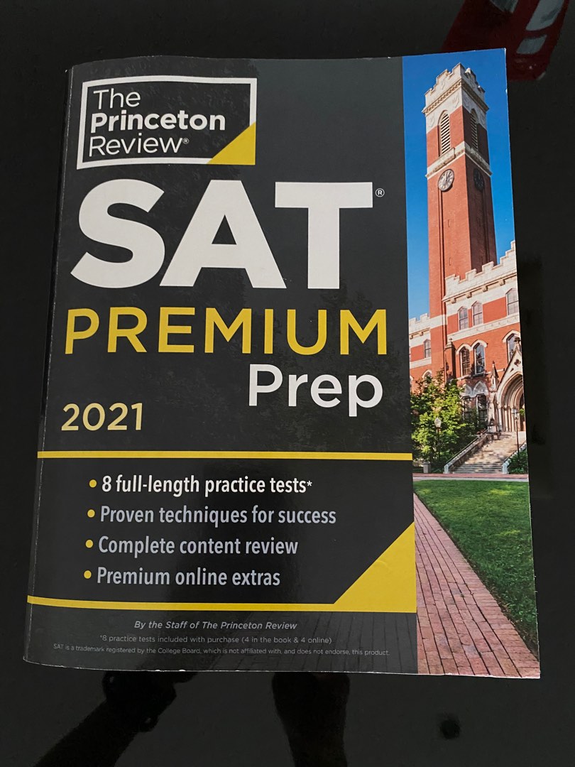 The Princeton Review SAT Premium Prep 2021, Hobbies & Toys, Books