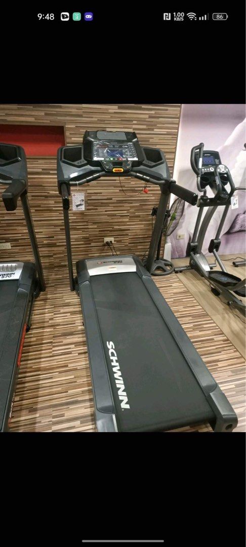 Schwinn 530 Treadmill Sports Equipment Exercise Fitness Toning Stretching Accessories on Carousell