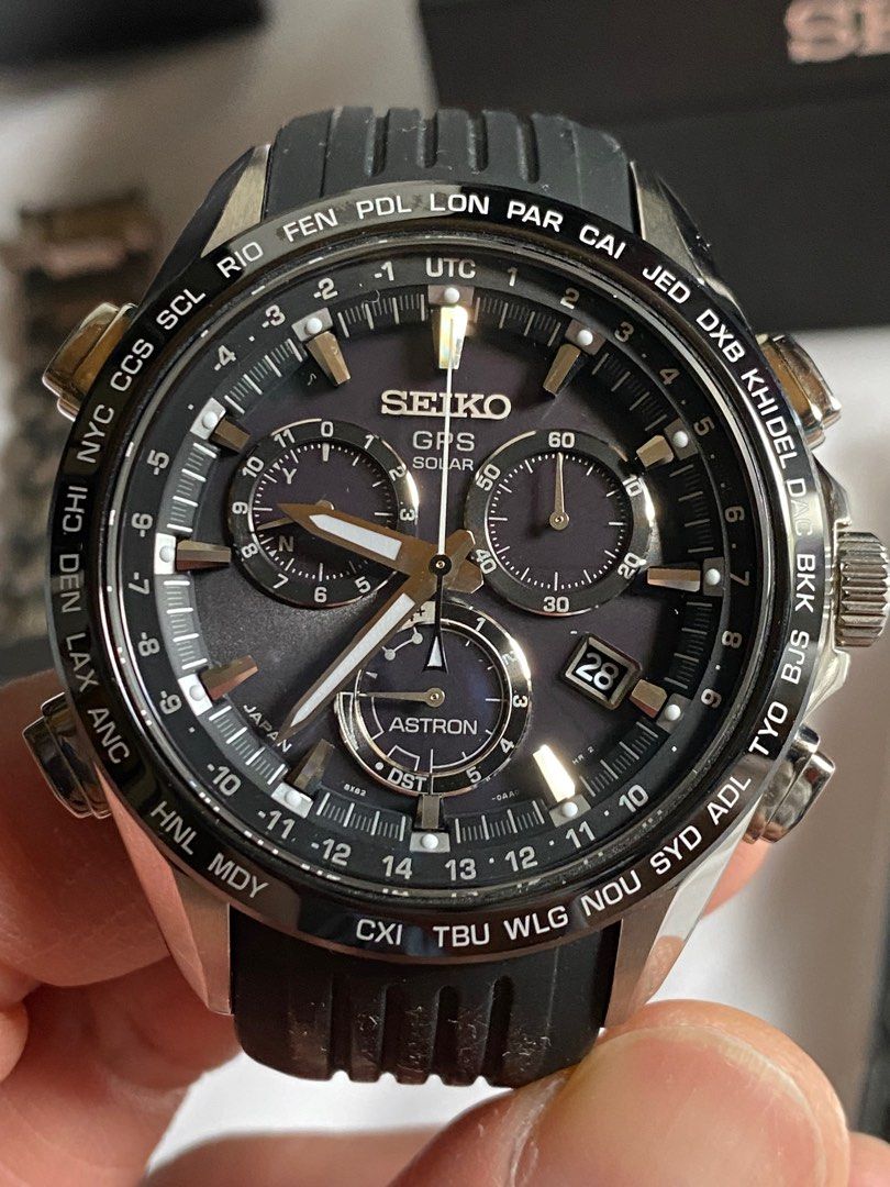 Seiko astron solar clearance gps chrono sbxb003