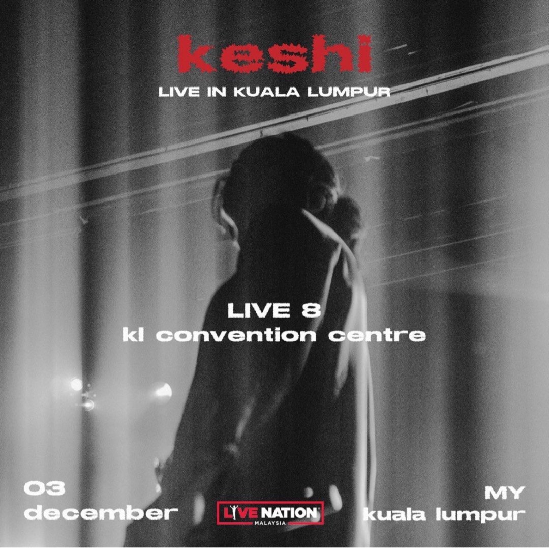 SELLING x2 Keshi Tickets, Tickets & Vouchers, Event Tickets on Carousell