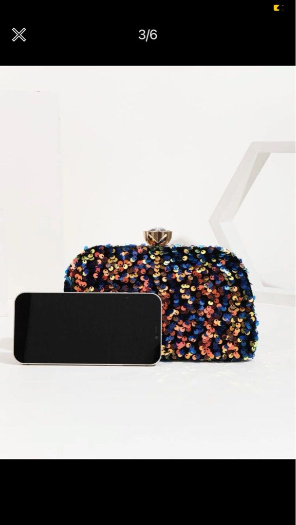 SHEIN Evening Clutch Bag Women s Fashion Bags Wallets