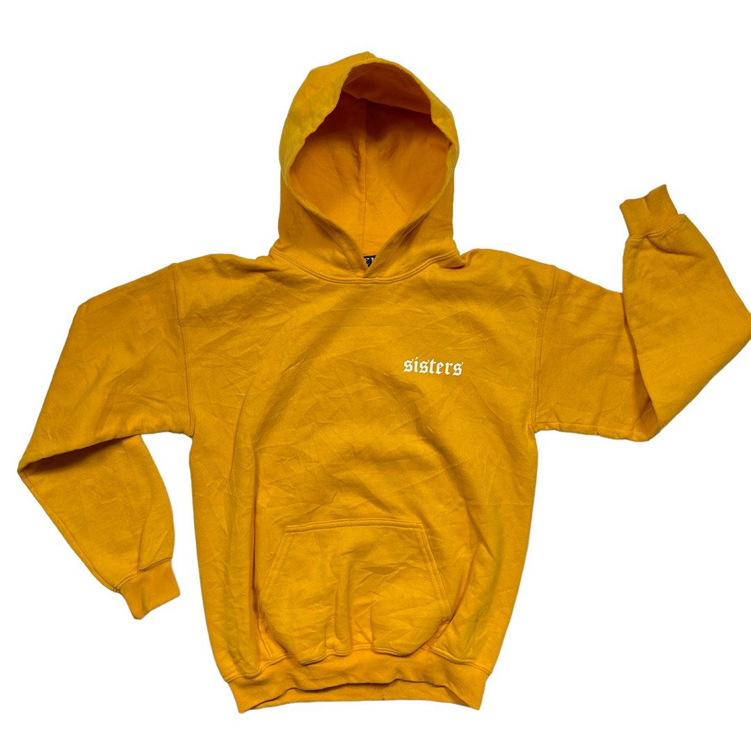 Yellow cheap sisters hoodie