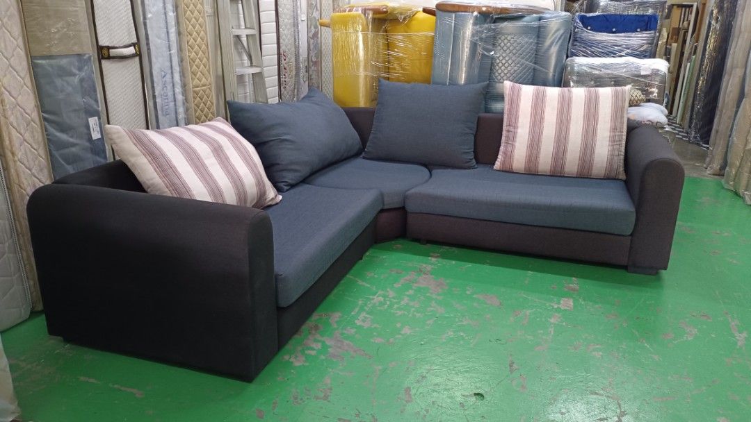 SOFA L SHAPE TERPAKAI, Furniture & Home Living, Furniture, Other Home