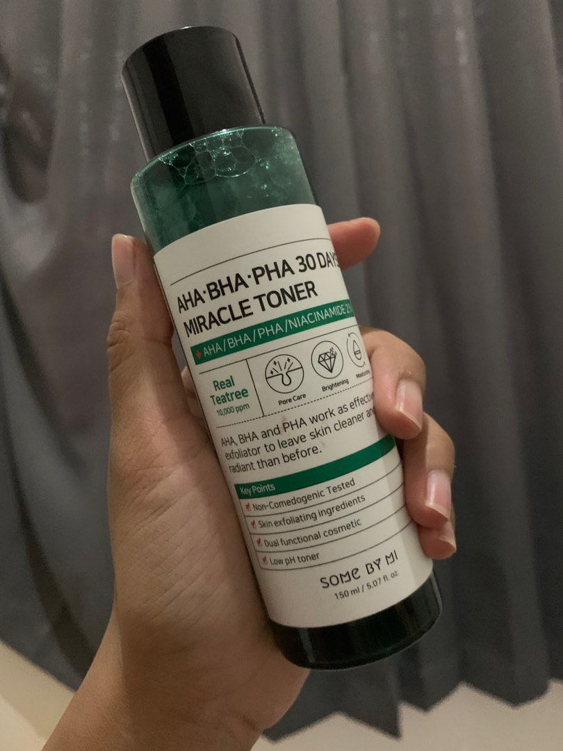 SOME BY MI AHA BHA PHA MIRACLE TONER, Kesehatan & Kecantikan, Kulit ...