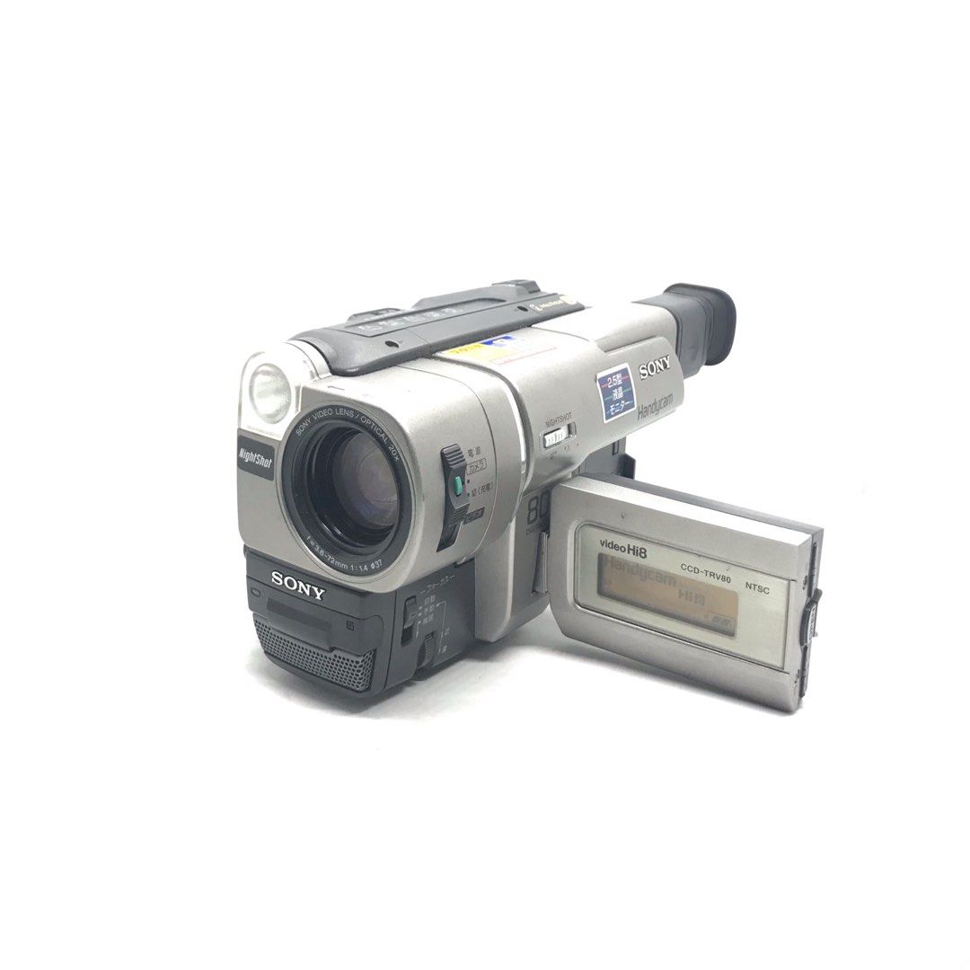 SONY Handycam CCD-TRV80 NTSC video Hi8 - ビデオカメラ